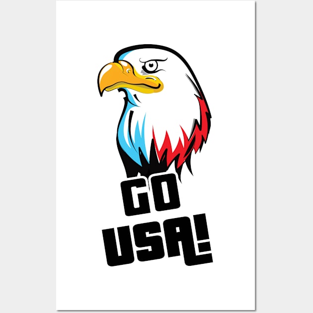 Go USA! Wall Art by nickemporium1